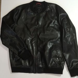 Adam Levine Black Bomber Jacket